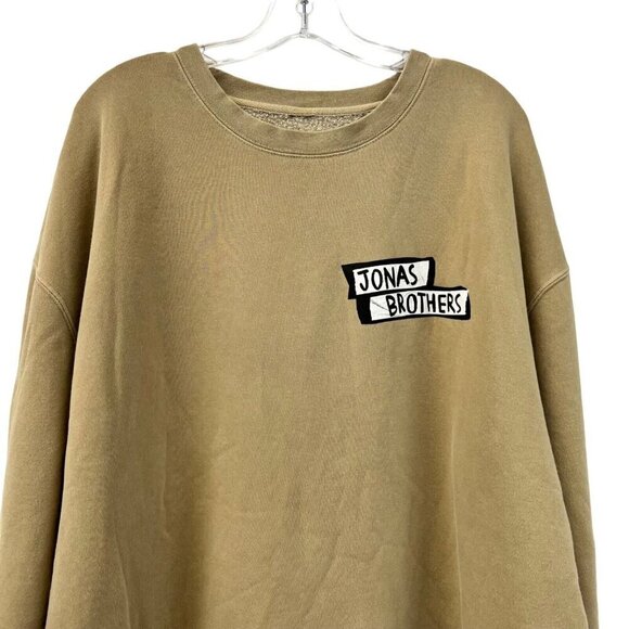 Jonas Brothers Unisex Newark New Jersey Sweatshirt Multicolor Size 2XL - Picture 1 of 8